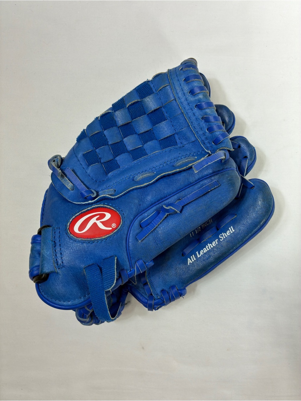 Rawlings H1150R Right hand throw Kids all leather baseball mitt size 11 1/2 inch